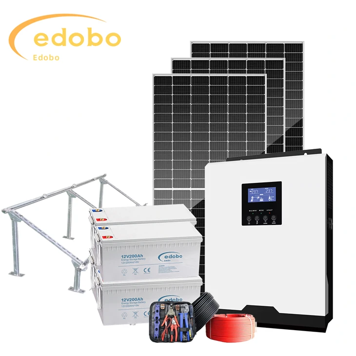 Indywidualnie dostosowany hybrydowy system solarny do użytku domowego