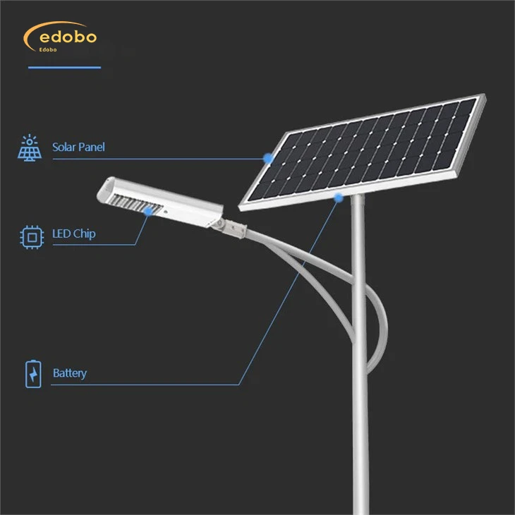 Lampa uliczna LED z baterią litową Solar Street Light