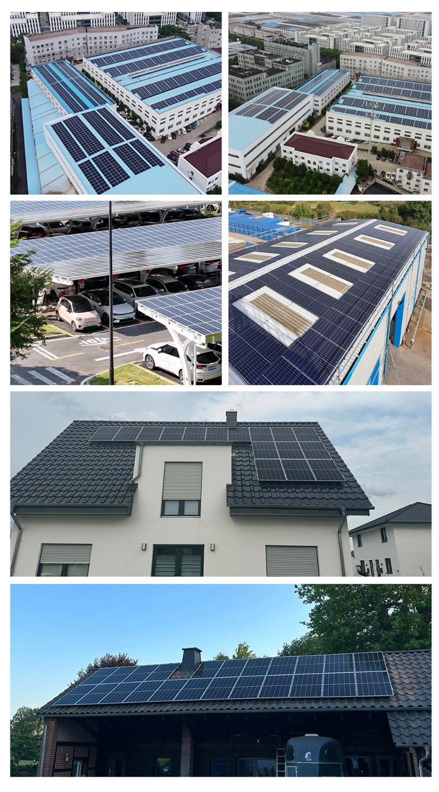 Professional Solar Hybrid 4kw-10kw System for Commerical/Household