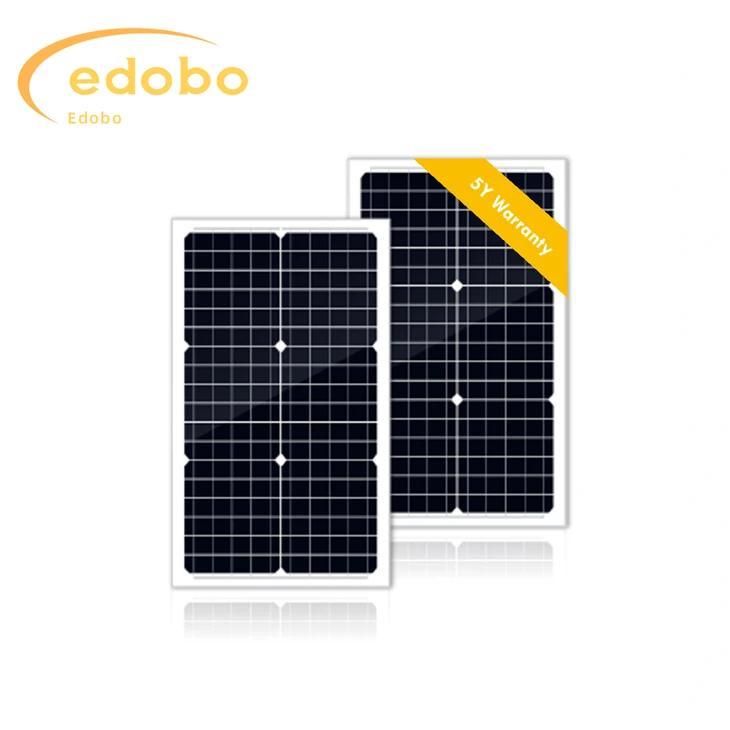 Małe panele słoneczne o mocy 30 W do samodzielnego użytku