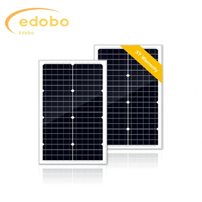 Małe panele słoneczne o mocy 40 W